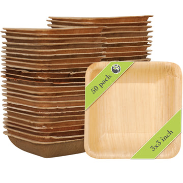 3" Square Mini Plates