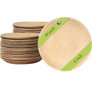 6" Round Plates