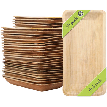 6” x 3” Rectangle Mini Plates